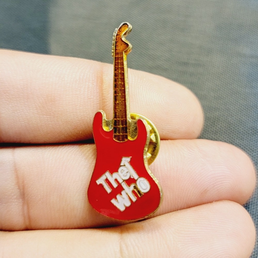 Vintage The Who Guitar Pin